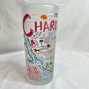 Catstudio (Ocean‎ Thailand) Charleston Graphic Drinking Glass. 12 oz.